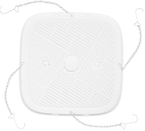 SHINEOFI Deflettore per Condizionatore Centrale Quadrato Anti-vento con Corallo per Proteggere Aria e Migliorare il Comfort Interno