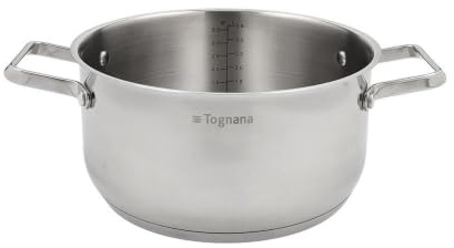 Casseruola in Acciaio Inox anche Induzione Grancucina Iconiqa 20 cm