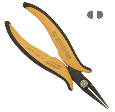 Pinza con becchi a punta lunghi zigrinati PN2015