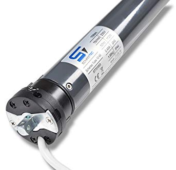 SCHARTEC Motor de persiana profesional para motor tubular de eje de 60 mm – Accionamiento de persiana (Schartec Tube 10-60)