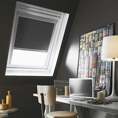 MADECOSTORE Verdunkelungsrollo, kompatibel mit Velux K – 78 x 98 cm – MK04