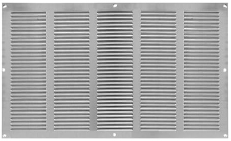 500x300mm Rejilla de Ventilación con Mosquitera - Rejillas de Aireación Metálicas - Acero Galvanizado