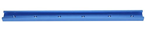Rail en T en Aluminium de 1000 mm pour Travail du Bois Utilisation avec Scie sur Table ou Défonceuse Référence 18781 02x40