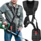 SUQ Cinghia di Imbracatura Trimmer con Doppia Spalla, Comodo Strimmer Doppio Petto Cinghia di Imbracatura, Trimmer Strimmer Harness Accessori per Tosaerba, Regolabile per Brush Cutter Garden