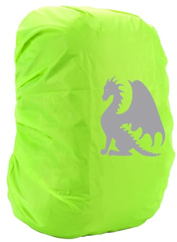 Leeelyan Dinosaurier Schulranzen Regenschutz,Regenschutz Schulranzen Dinosaurier,Dinosaurier Rucksack Überzug Reflektierend,Rucksack Überzug Reflektierend für Kinder