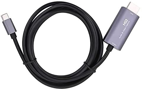 Câble adaptateur HDMI vers type C HD Audio Vidéo Capture Card Game Live Connecter pour Windows, pour Android