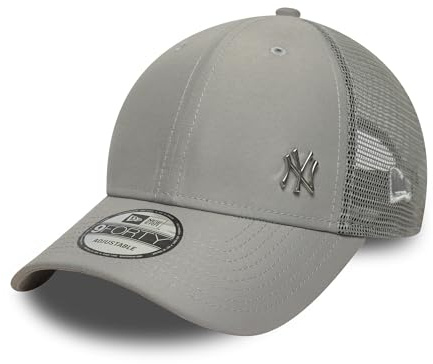 New Era ERA Flawless 9FORTY Trucker Neyan Gra Grey, One Size