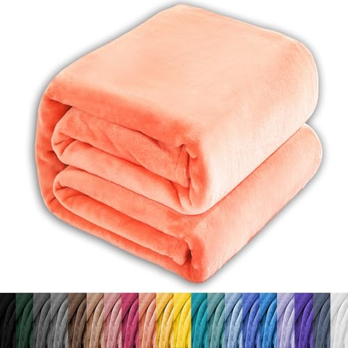 GAIFNAG Coperta Personalizzata 100 x 180 cm Flanella, Coperta Divano Grande Caldo Morbida Coperta Matrimoniale Flanella per Tutti, Divano, Letto, Viaggi, Carnagione carnosa