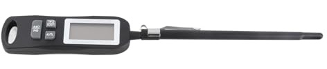 Generic Thermomètre à Viande Numérique en Acier Inoxydable, Thermomètre Alimentaire à Longue Sonde pour la Cuisine, à Sonde pour Barbecue et Pâtisserie