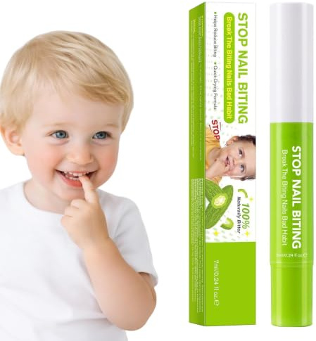 Esmalte No Muerdas Solución Protector Portátil Pulgar Hábito Succión | Líquido Amargo para Uñas 7ml Anti Chupeteo Chicos Chicas Niños Jóvenes Adolescentes Adultos Familia Bebé Hogar