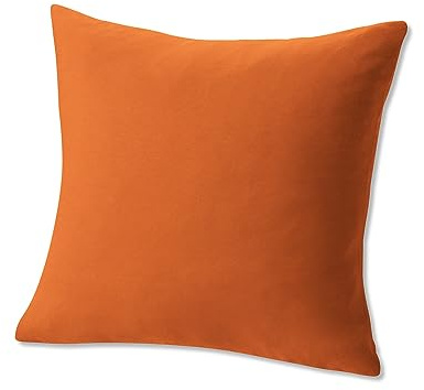 Estella Kissenbezug Mako-Feinjersey apfelsine Größe 40x80 cm