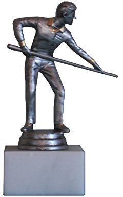 Pokal/Trophäe Resin-Figur Billard mit Ihrer Wunschgravur