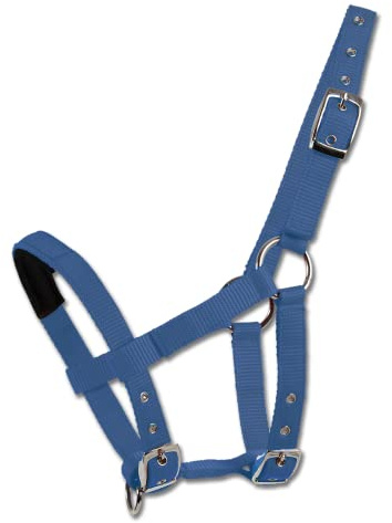 WALDHAUSEN Mini-Shetty Halfter, azur, azurblau