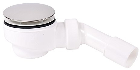 VARIOSAN Ablaufgarnitur für Duschwannen 10995, Ø 90 mm, inkl. Ablaufbogen, Geruchssperre