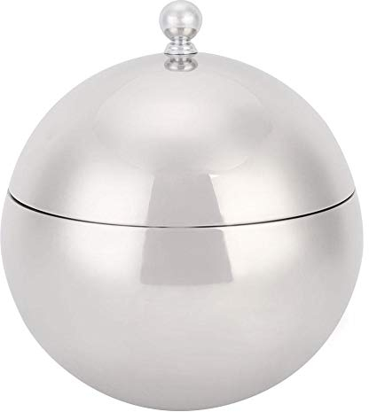 Contenitore per secchiello per il ghiaccio con isolamento a doppia parete in acciaio inossidabile Vino botte di vino con coperchio per feste di matrimonio da bar