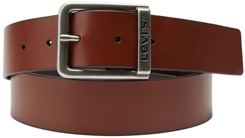 Levi's Herren Gürtel Harness Buckle aus Leder mit Logo