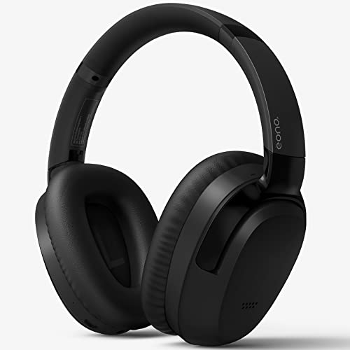 Eono Casque-Bluetooth-Réduction-de-Bruit Active à Multi-Mode - ANC Eonoheadphone 1 Casque sans Fil Bluetooth avec Micro,40H Autonomie, AUX, Oreillettes Douces,USB-C(Noir)