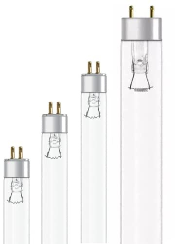 CLAR - Tubo Germicida UV 15W T8, Luce Disinfettante, Lampada Fluorescente 43,7 x 2,6 cm (Confezione da 1)