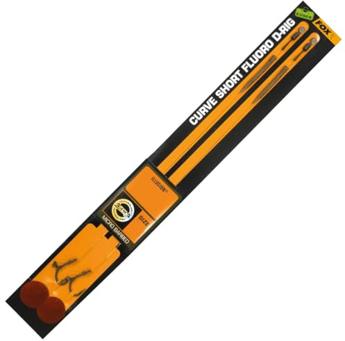 Fox Edges Curve Fluoro D-Rigs - Pantaloncini Rig Carpa
