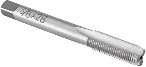 Burkit Taraud fileté droit 3/8-28 UN pour droitier, acier rapide 3/8 x 28 UN