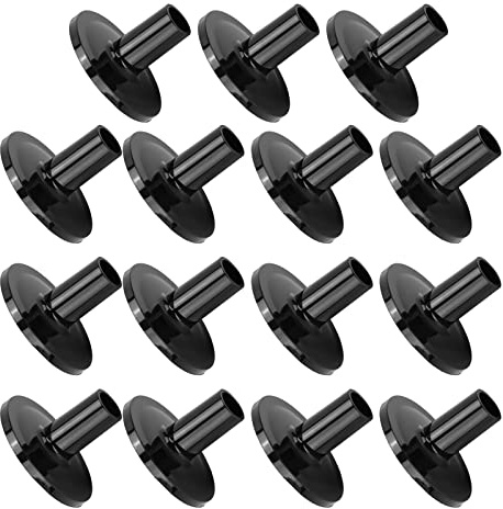 Socobeta Beckenständer-Hülsen,15-teilige Beckenhülle,verhindert Verblassen,langlebiger,verschleißfester Kunststoff für Percussion-Instrumente