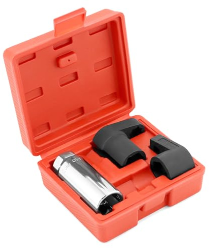 QWORK® 3tlg Lambdasonden Schlüssel Set Lambdasonde Werkzeug Lambdasonde Nuss