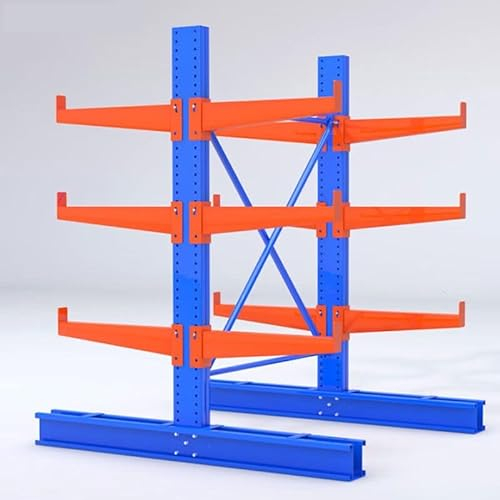 Bayram Kragarmregal Palettenregal Hauptregal Anbauregal 2 m hoch x 1,5 breit x 1,34 tief - Fachlast 500kg pro Arm -Schwerlastregal Abholer Sonderpreise !!!