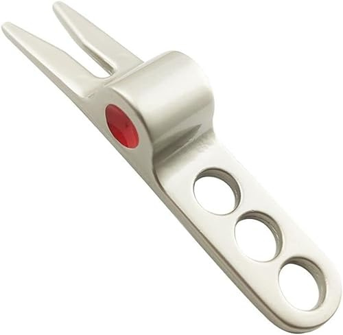 1Pc Silver Resistant Golf Ball Fork Pivot Divot Repair Tool Divot Tools