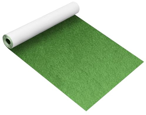 220 x 40 cm, fieltro autoadhesivo para parte trasera adhesiva, hojas de fieltro EUBSWA para forros de cajas de bricolaje, marcos de fotos, patas de sillas, 1 mm de grosor (verde fruta)