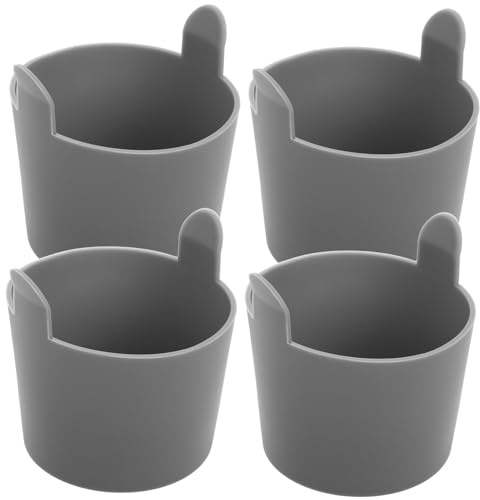 Operitacx 4piezas Molde Para Huevos Cocidos De Silicona Antiadherente Para Freidora De Aire Escalfador De Huevos Para Tartas y Galletas