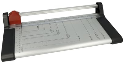 Westcott E-160000 00 - Cortador de papel (A4, para hasta 10 hojas, 30 cm de longitud, perfecto para A4 y formatos más pequeños)