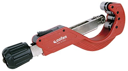 Cofan Cortatubos de 4 Rodillos | Para Tubos de Metal | Diámetro 6-76 mm | Sistema ICS (Instant change system)