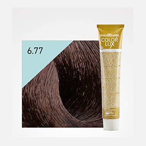 DESIGN LOOK Tinte Color Lux 6.77 Chocolate Fondant 100ML, Estandar