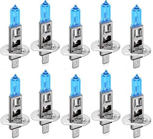 INION 10xStück H1 55W - 12V - P145s Xenon Optik Lights - Halogen Auto Lampen für Abblendlicht Fernlicht Zusatzscheinwerfer und Nebelscheinwerfer/chiavi