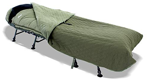 Lucx® Guardian Delux Bedchair Cover Abdeckung für Angelliege & Schlafsack Schutzhaube für Karpfenliege Rain Cover