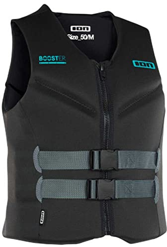 Ion Unisex Schwimmweste Booster 50N Front Zip Black 50/M