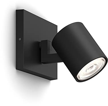 Philips Runner Strahler GU10 1x Schwarz