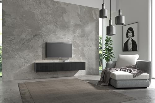 Wuun® TV-Lowboard Somero I 100cm bis 360cm I TV-Schrank & Hängeschrank für Wohnzimmer I Verschiedene Varianten