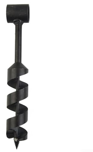 Lioaeust Handbohrer Wrenc, Survival Tool Drill Bit Hand Auger Wrench Wood Drill Manual for Outdoor Bushcraft Woodworking Camping (38mm), 1118694610