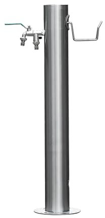 Colonna d'acqua da giardino con rubinetto e idrante antigelo per irrigazione da giardino e fontana autoportante