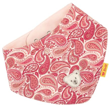 Steiff Halstuch One Size peach blossom, Baby-Halstuch, Halsbedeckung für Babys, weich und bequem, Halsschutz, waschmaschinenfest