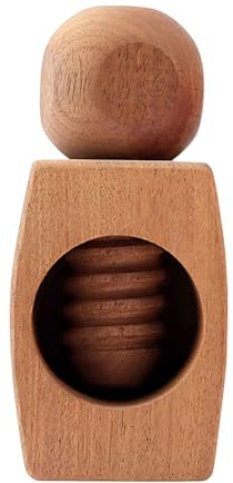 Cascanueces Herramienta | Pinza De Madera De Nogal Con Forma De Seto - Abridor Portátil Para Avellanas Y Castañas Para Hogar Viajes Camping Picnics Y Más