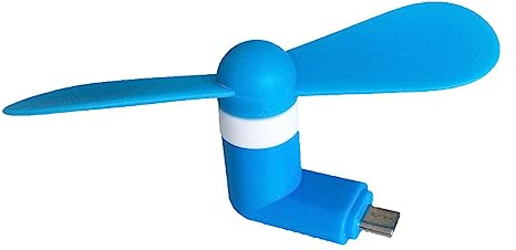 Geavonyg Piccoli Ventilatori Ventole Tascabili USB Collegamento per Smartphone Creedosa Portatile per Telefono Cellulare con Funzione OTG Fan