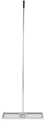 Râteau niveleur de pelouse Râteau de nivellement pelouse en Acier Inoxydable Terrain Golf et