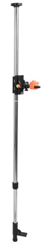 Tomantery Telescoping Level Pole Durable Aluminium Alloy Infrared Tool for Engineers and Surveyors 4.2M