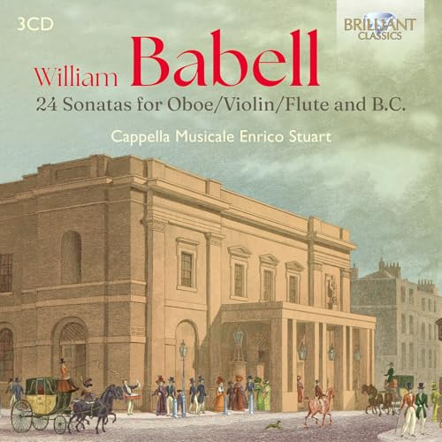 Babell:24 Sonatas for Oboe/Violin/Flute and B.C.