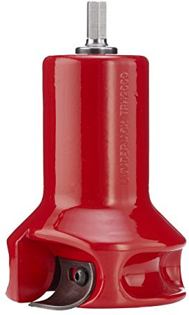Lumberjack Tools Home Series - Cortador de espiga para muebles de troncos, 5 cm de diámetro, cuerpo de aluminio fundido con recubrimiento en polvo, vástago de 1/2 pulgada, cuchillas dobles que crean