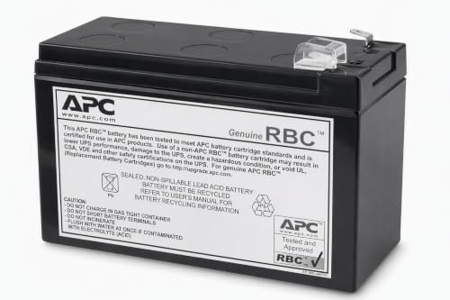 APC APCRBC110 Replacement Battery Cartridge #110 USV-Akku (1 x Bleisäure)