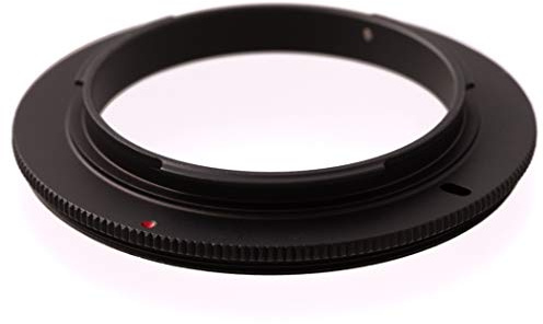 Ares Foto® 58mm Retroadapter Makro Umkehrring Adapter Ring. Für Canon EOS 2000D 4000D 200D 800D 80D 6D Mark II 6D 7D Mark II 5D Mark IV EOS-1D X Mark II 5DS R 5DS