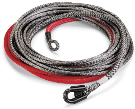 WARN 91820 Spydura Pro Synthetische Seilwinde Seilverlängerung mit Schlaufenenden: 7/16 Zoll Durchmesser x 300 m Länge, 8,25 Tonnen (7,5 kg) Kapazität